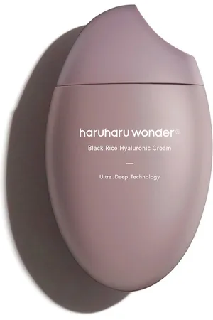 Haruharu WONDER Crema Hidratante Black Rice Hyaluronic Cream - Mejora Elasticidad - 95% Ingredientes Naturales