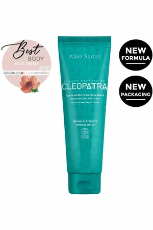 Alma Secret Hidratante Cleopatra para Talones con Bisabolol, Aguacate y Menta 100 ml