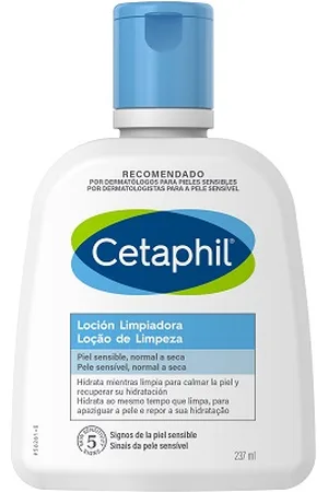 Cetaphil Loción Limpiadora Facial para Piel Sensible y Seca 237ml