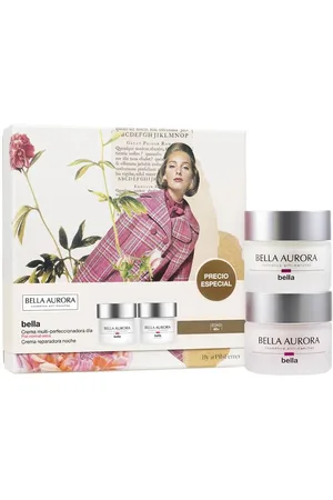 Bella Aurora Pack Bella | 1UD Crema multi-perfeccionadora día - Piel Normal Seca - Crema Reparadora Noche