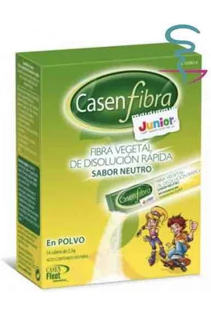 NoBrand CASENFIBRA JUNIOR POLVO 14 SOBRES 2.5 G