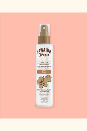 Hawaiian Tropic Autobronceador en agua - Facial y Corporal, Fácil Aplicación - Tono Oscuro - 190 ml España