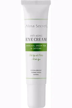 Alma Secret | EYE CREAM antiedad con aguacate, té verde & cafeína 10 ml | Cosmética Facial | EN