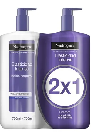 Parafarmacia NEUTROGENA VISIBLY LOC CORPORAL ELASTICIDAD 1+1 750ML