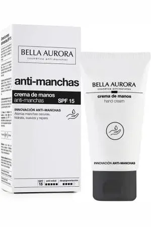 Bella Aurora Crema de manos antimanchas y antiedad SPF15 75ML 【ROUA】