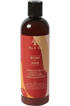 As i am Acondicionador Restaura & Repara jamaican black Aceite Ricino 355 ml