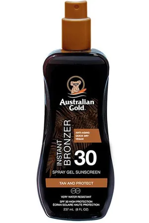 Australian Gold Protector Solar en Spray Gel con Activo Bronceador - FPS 30 237ml