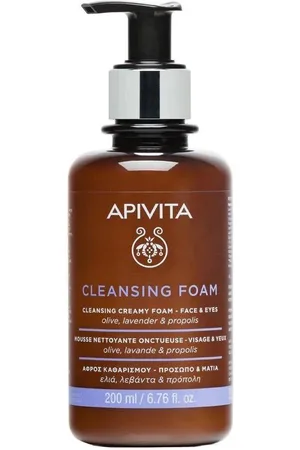 APIVITA Face Cleansing Crema Espuma Limpiadora Rostro y Ojos