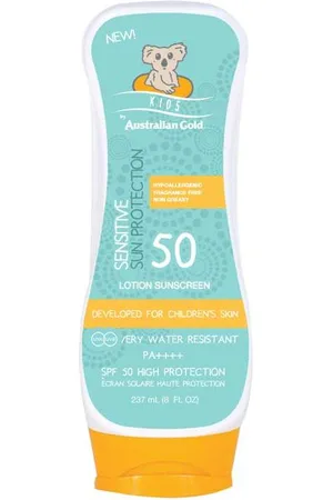 Australian Gold Loción de protección solar SPF50 Kids Sensitive 237ml
