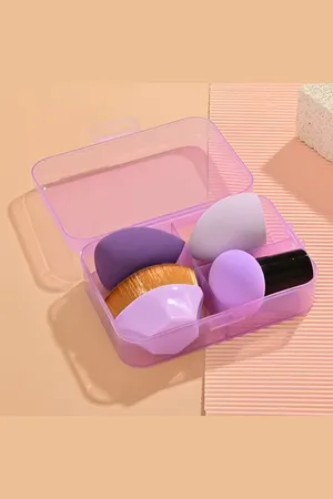 NoBrand Esponjas Maquillaje Beauty Blender Juego de 4 piezas 4 Colores Diferentes Ideal para tu Madre Regalo día de la Madre