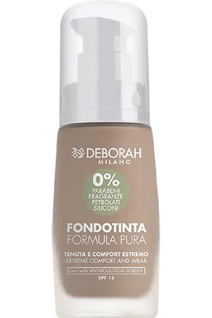 Deborah | FORMULA PURA fondo fluido SPF15 #4-ámbar 30 ml | Maquillaje | Mujer | EN