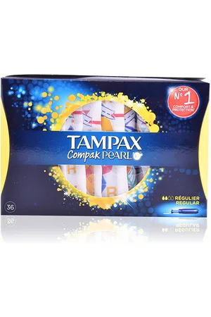 Tampax | PEARL COMPAK tampón regular 36 uds | Higiene | Mujer | EN
