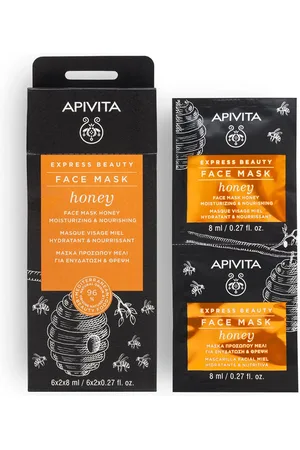 APIVITA | EXPRESS BEAUTY mascarilla hidratante y nutritiva con miel 2 x 8 ml | Cosmética Facial | Mujer | EN