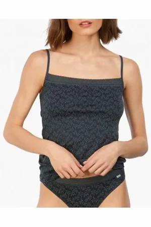 AVET Camiseta Tirantes-Dibujo-Hojas- LEVEL ELEVEN