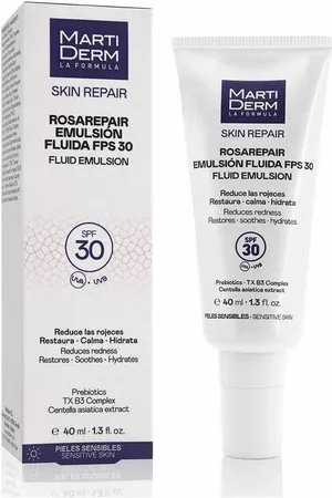 Martiderm Rosarepair Emulsión Fluida Spf 30+, 40 Ml