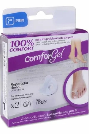 Prim Comforgel Separador Dedos Con Anillo Talla L, 1 Par