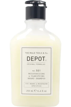 DEPOT | BEARD & MUSTACHE Nº501 moisturizing & clarifying beard shampoo 250 ml | Cosmética Facial | Hombre | EN