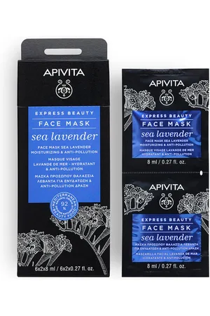 APIVITA | EXPRESS BEAUTY mascarilla hidratante y antipolución 2 x 8 ml | Cosmética Facial | Mujer | EN