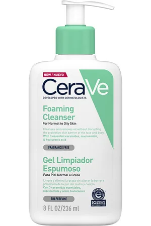 Cerave | FOAMING CLEANSER for normal to oily skin 236 ml | Cosmética Facial | Mujer | EN
