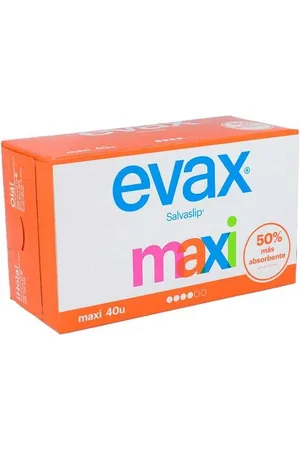 EVAX Cottonlike Protectores Protege Slip Maxi 40 Uds