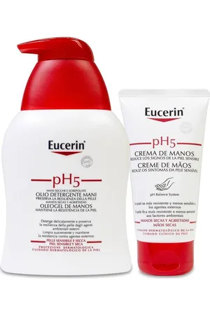 Eucerin Pack Oleogel + Crema De Manos Ph 5, 250 Ml + 75 Ml