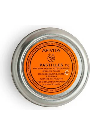 APIVITA Pastillas Propóleo Y Regaliz Sin Azúcar 45G