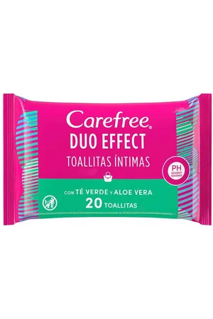 Carefree Toallitas Intimas Con Te Very Aloe Vera 20Uds