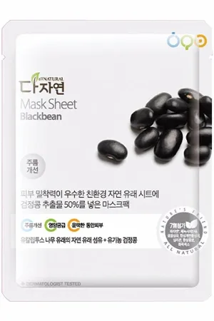 All Natural Mask Sheet Blackbeans 25Ml