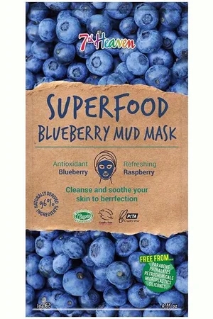 7th Heaven Montagne Jeunesse Mascarilla Barro Superfood Arándanos 10G