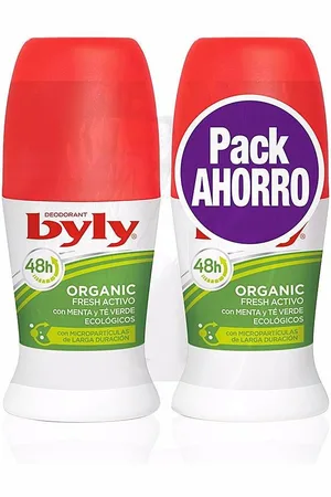 Byly Organic Extra Fresh Desodorante Roll-On 2X50Ml