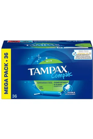 Tampax Compak Tampón Super 36 U