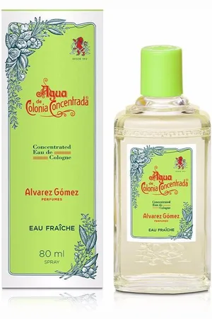 Alvarez Gómez Agua De Colonia Concentrada Eau Fraîche Eau De Cologne Vaporizador 80 Ml