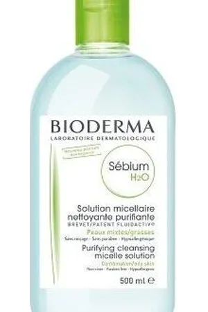 Bioderma Sebium H2O Agua Micelar Piel Acne 500Ml