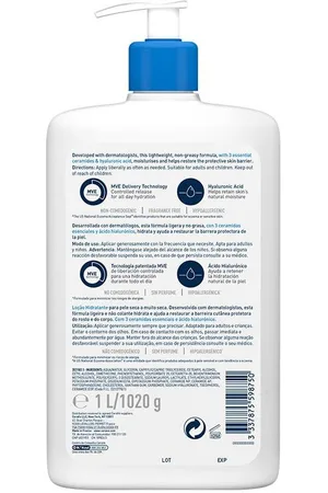 Cerave Moisturising Lotion For Dry To Very Dry Skin 1000 Ml