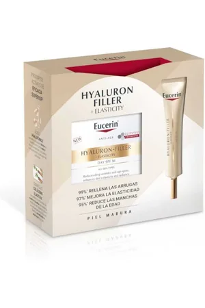 Eucerin Pack Ef Hyaluron-Filler + Elasticity SPF30 50 ML + Contorno 15 ML