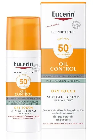 Eucerin Sun Protection Oil Control Dry Touch Gel-Crema Spf50+ 50 Ml