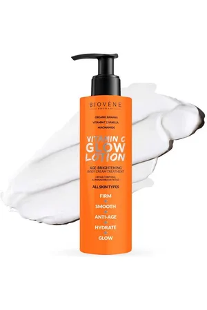 Biovène Vitamin C Glow Lotion Age-Brightening Body Cream Treatment 200 Ml