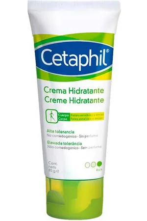 Cetaphil Crema Hidratante para Piel Sensible y Seca con Agentes Hidratantes y Aceite de Almendras Dulces 85g