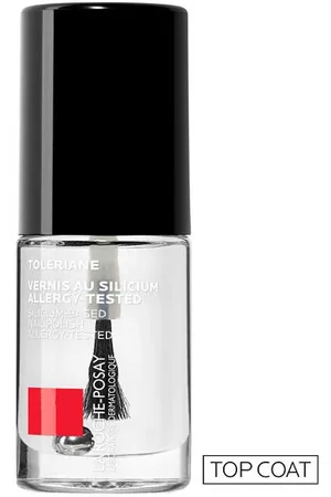 LA ROCHE-POSAY Silicium Top Coat de Uñas Fortalecedora y Protectora Solar - Colores Intensos y Brillo Duradero