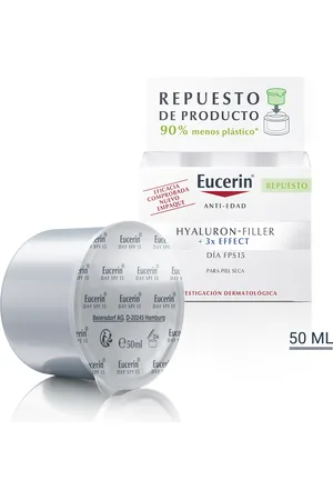 Eucerin Recarga Hyaluron Filler 3X Effect Crema de Día SPF15 50ml