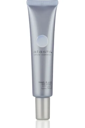 Atashi DD Cream Stay Matte | Crema Hidratante Matificante Con Color | Cobertura Uniforme | Minimiza Poros e Imperfecciones | Pieles Mixtas A Grasas | Flor De Lila - 40ml