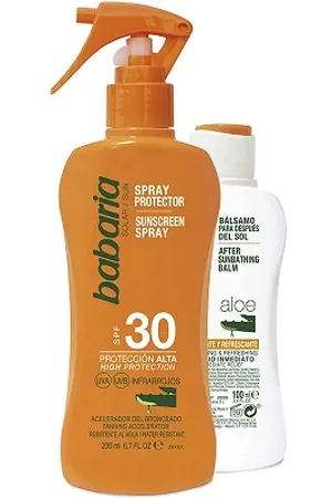 Babaria Solar Aloe Vera Spf30 Pistola Lote 2 ct