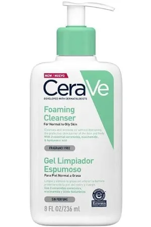 Cerave GEL LIMPIADOR ESPUMOSO 236 ML