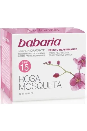 Babaria Rosa Mosqueta Facial Hidratante Efecto Reafirmante 50 ml Crema Facial Reafirmante