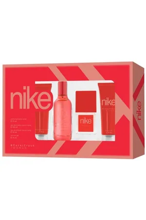 Nike Estuche Coral Crush Woman EDT 1 uds Estuche EDT 100ml+EDT 30ml+Body Lotion 75ml+Shower Gel 75ml