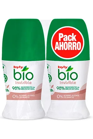 Byly BIO NATURAL 0% INVISIBLE DEO ROLL-ON LOTE 2 x 50 ml