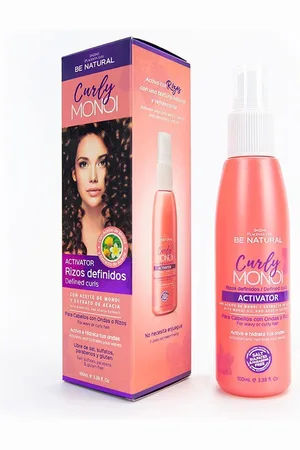 Be Natural Activador de Rizos Curly Monoi 100 ml
