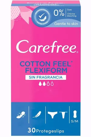 Carefree Salvaslip Transpirable Flexiform, Sin Perfume 30 u