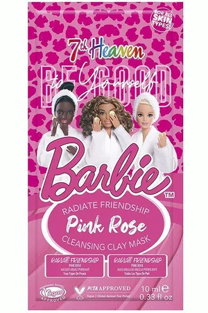 7th Heaven BARBIE pink rose clay mask 10 ml