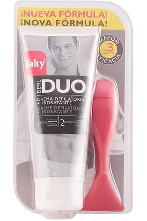 Taky MAN DUO crema depilatoria hidratante 3 minutos 200 ml